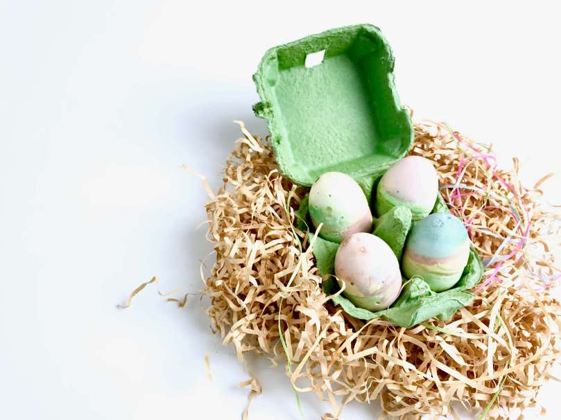 Regenbogen Straßenmalkreide Eier20