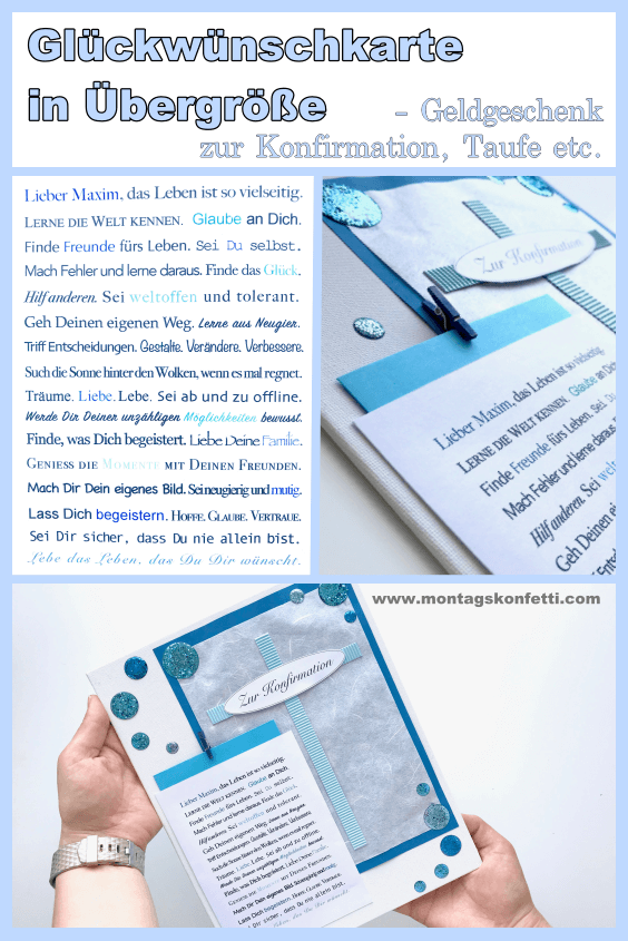 GlückwunschkarteinÜbergröße