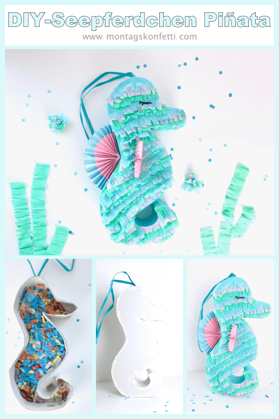 DIY Seepferdchen Piñata Pinterest2