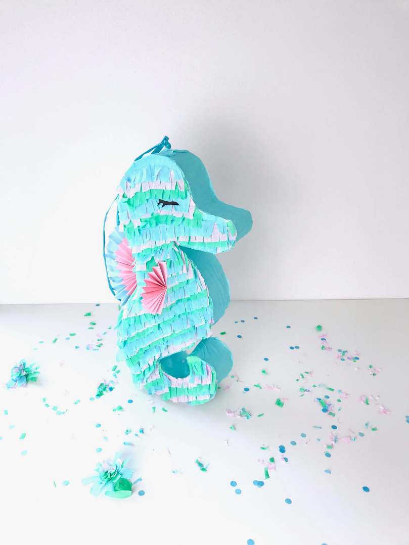 DIY Seepferdchen Piñata41