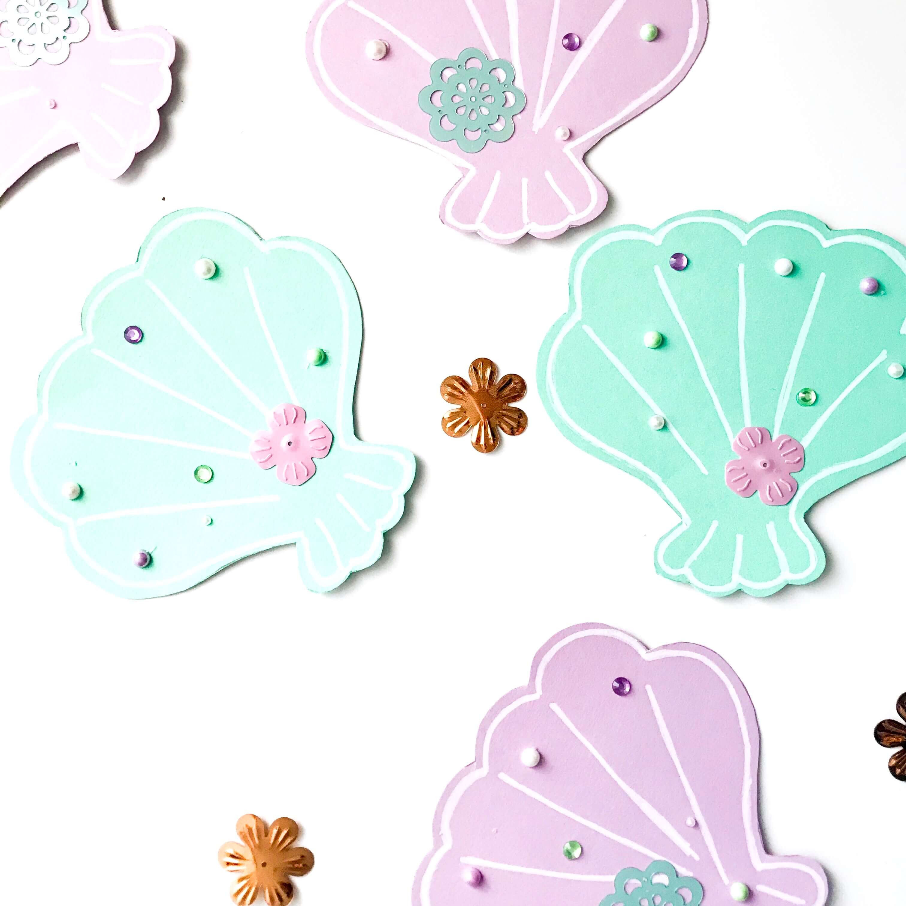 Einladungskarten Meerjungfrauengeburtstag2