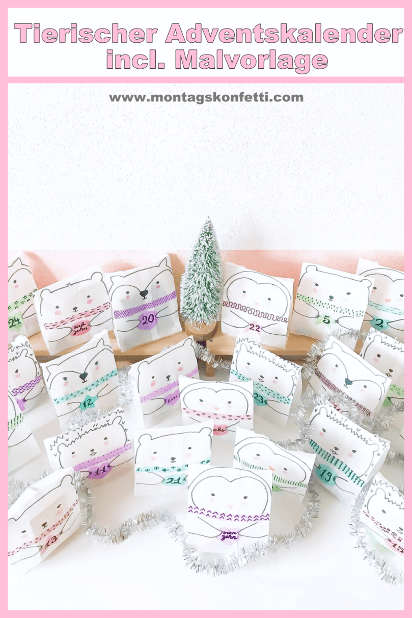 Tierischer Adventskalender Vorlage3